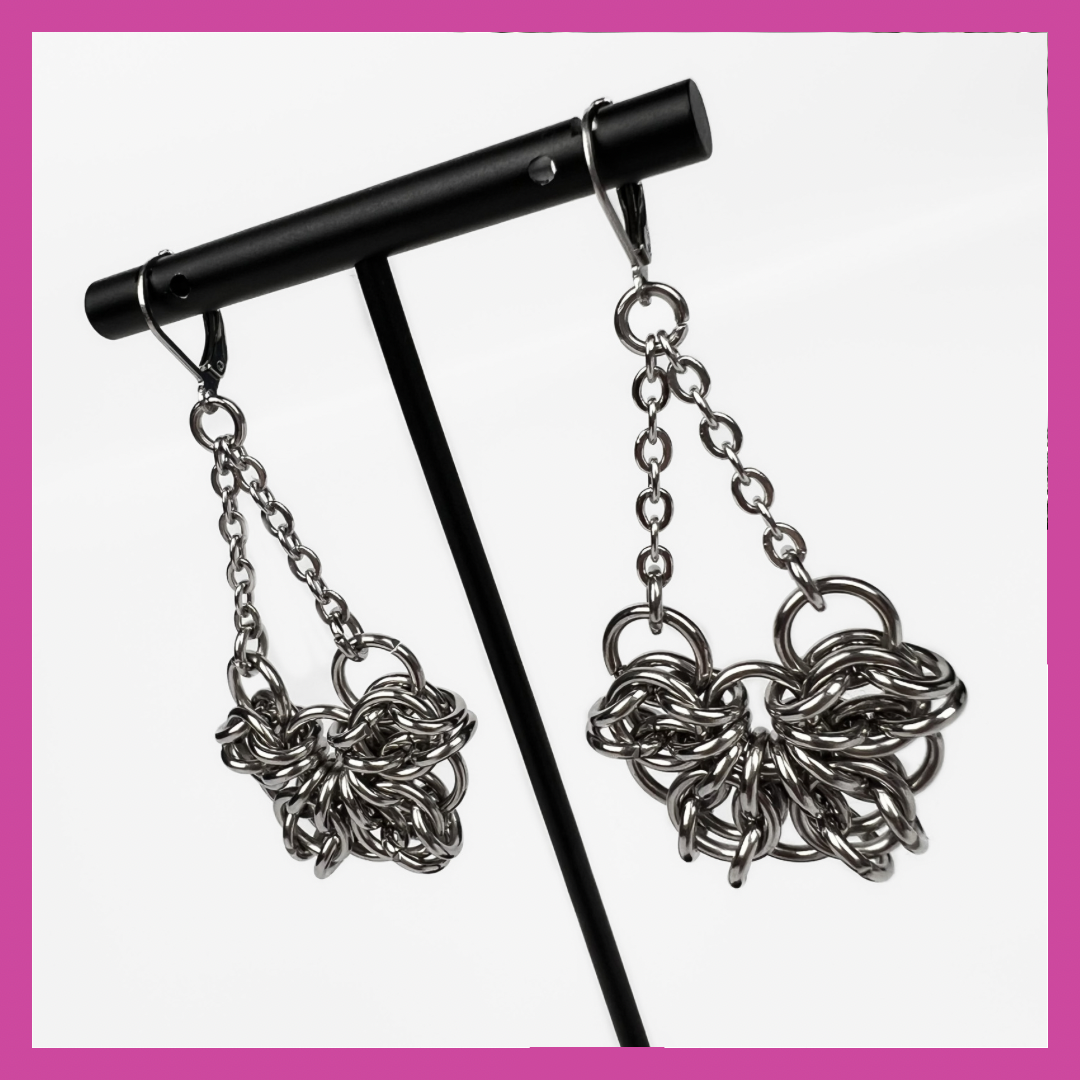 MOURNING EARRINGS