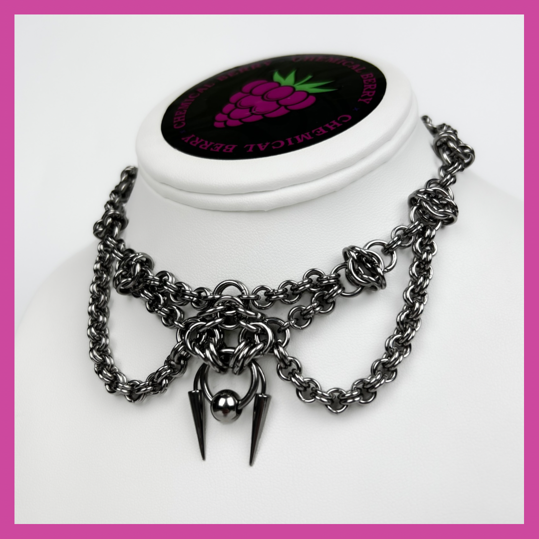 PEGASUS | STEEL NECKLACE
