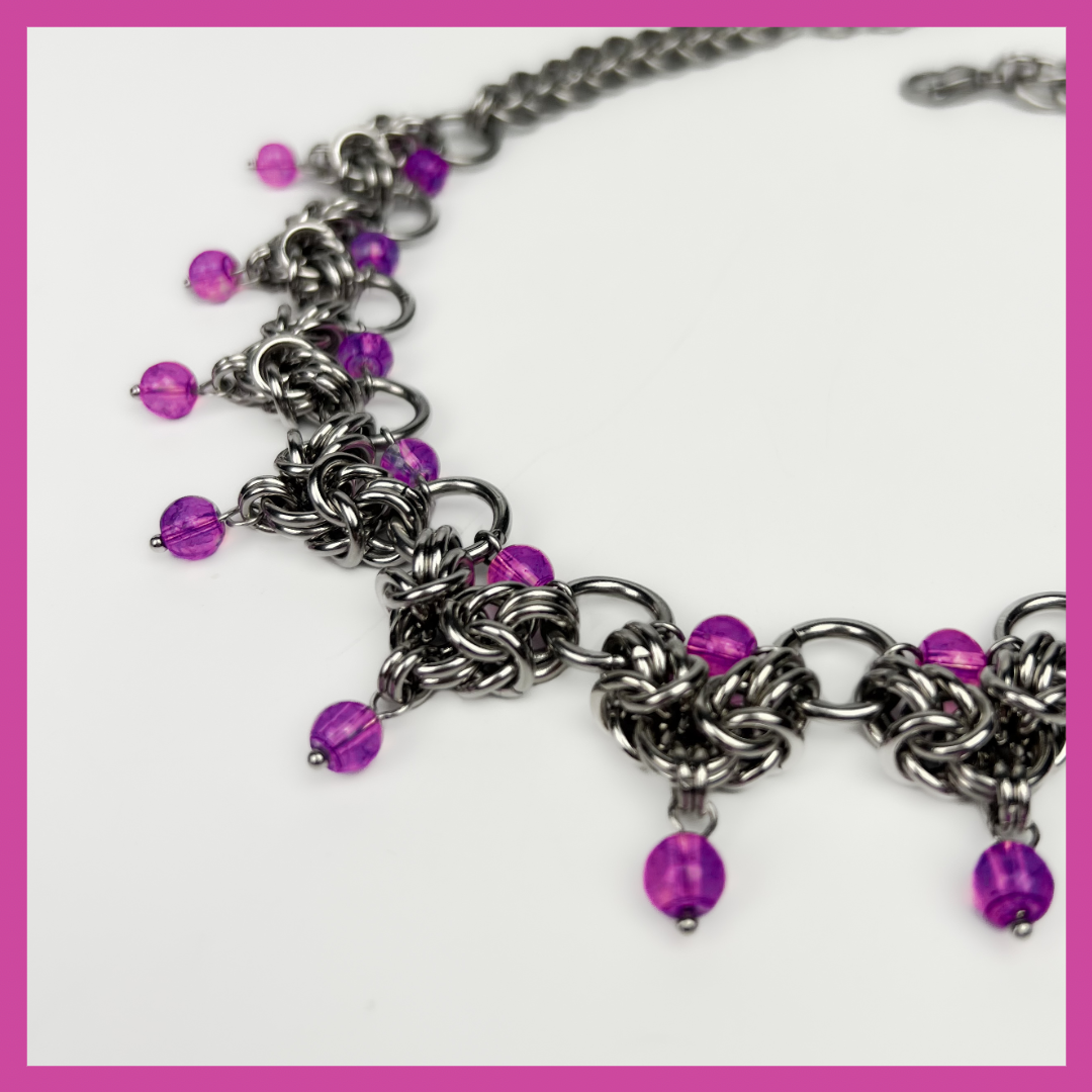 NYMPH | STEEL NECKLACE