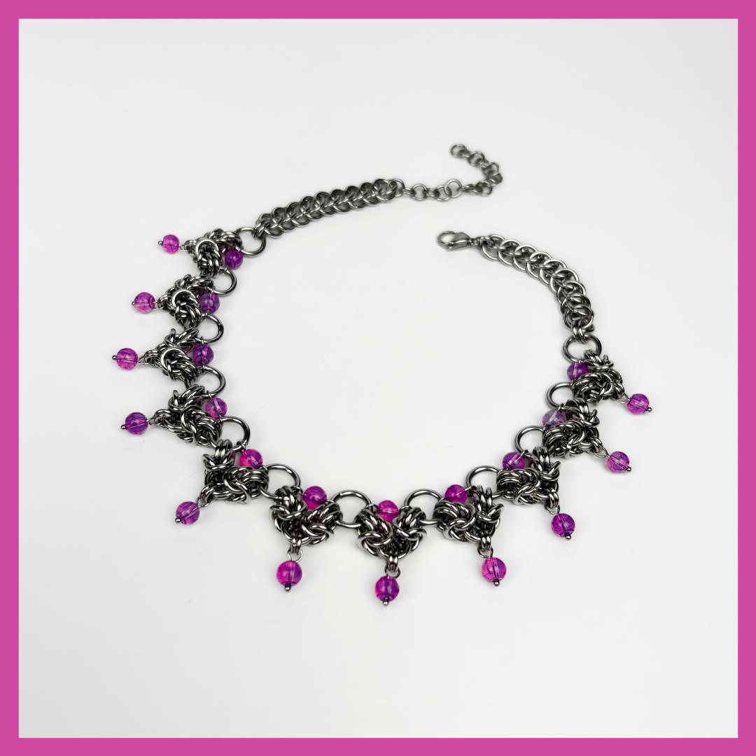 NYMPH | STEEL NECKLACE