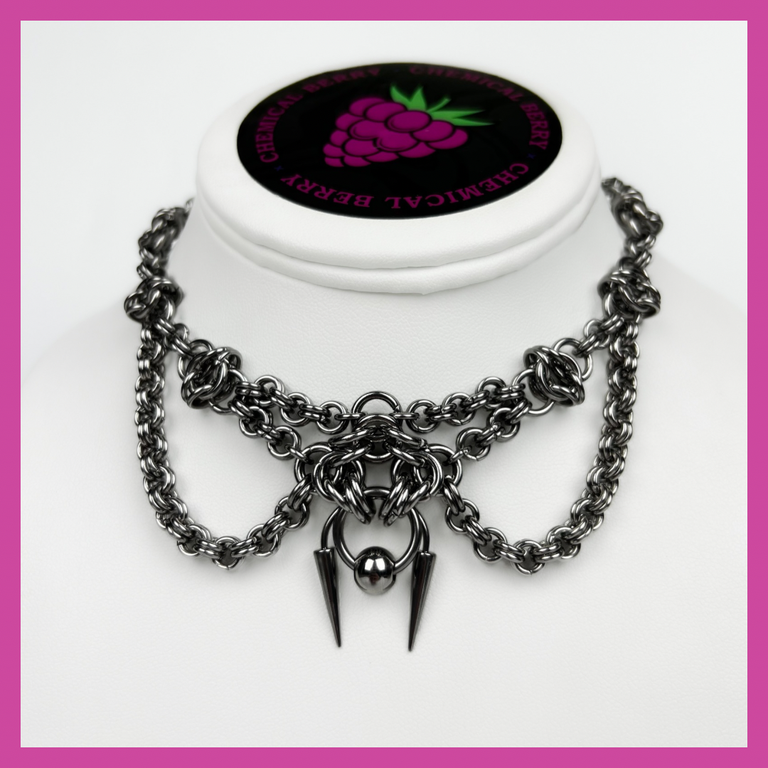 PEGASUS | STEEL NECKLACE