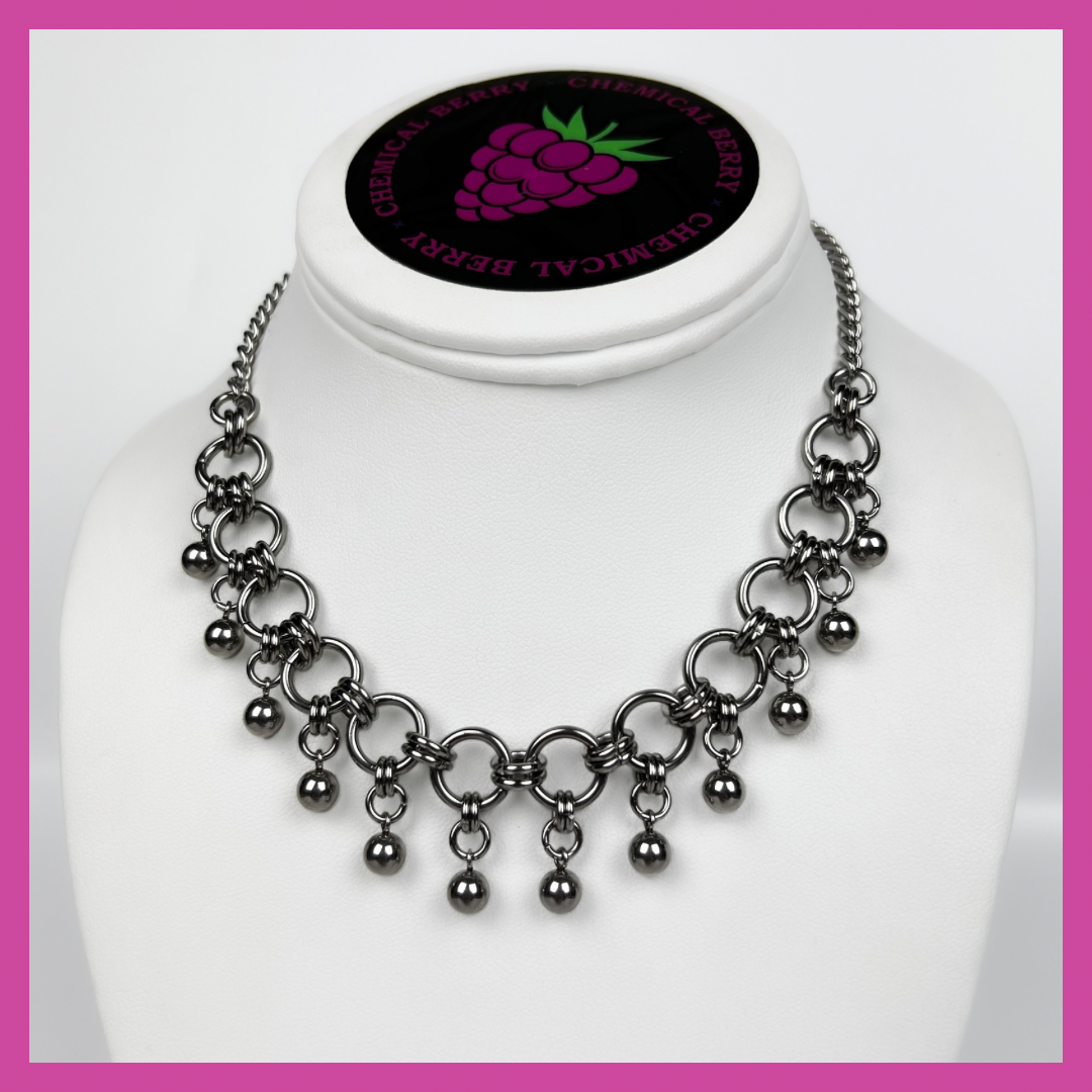 MAISIE | STEEL NECKLACE