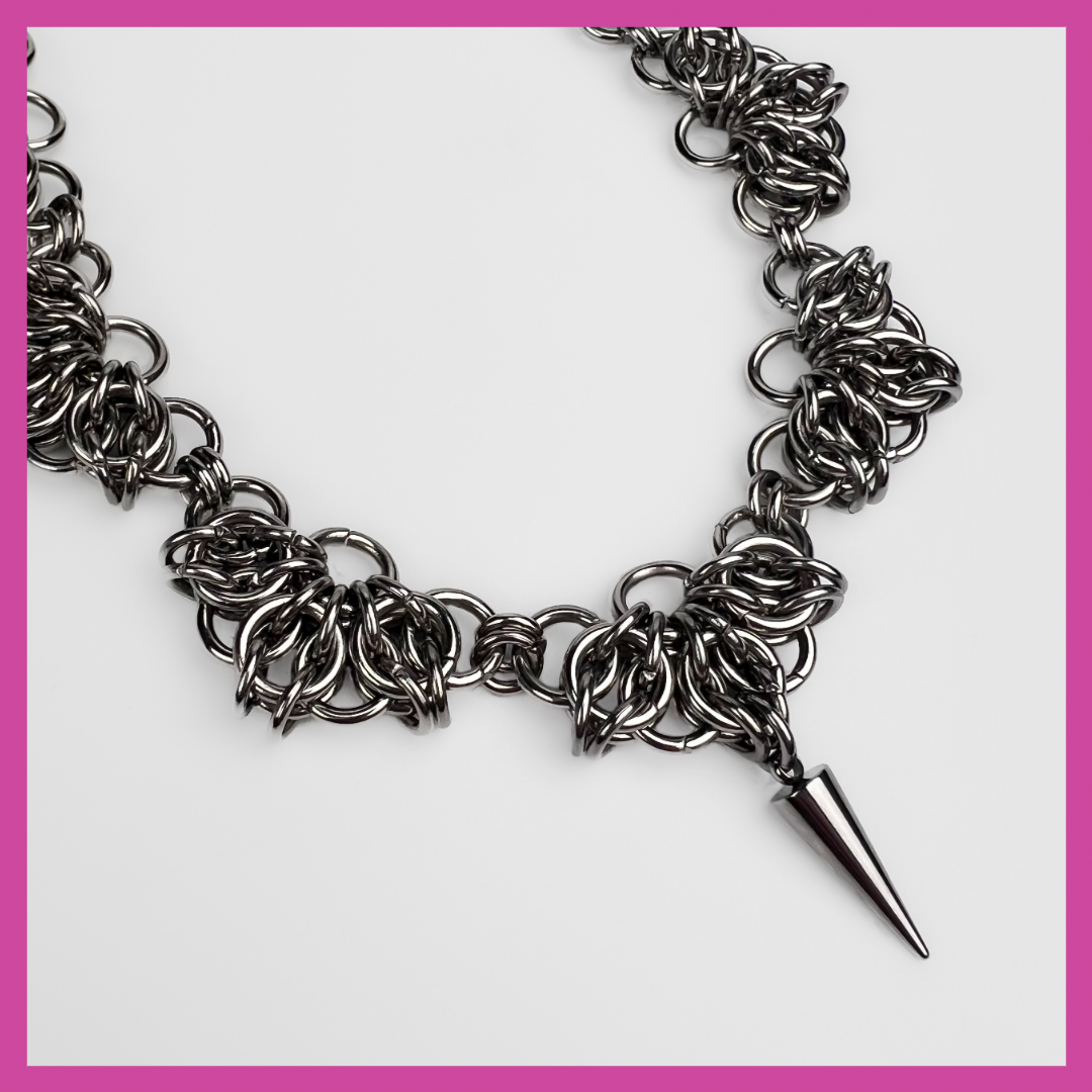 VEGA | STEEL NECKLACE