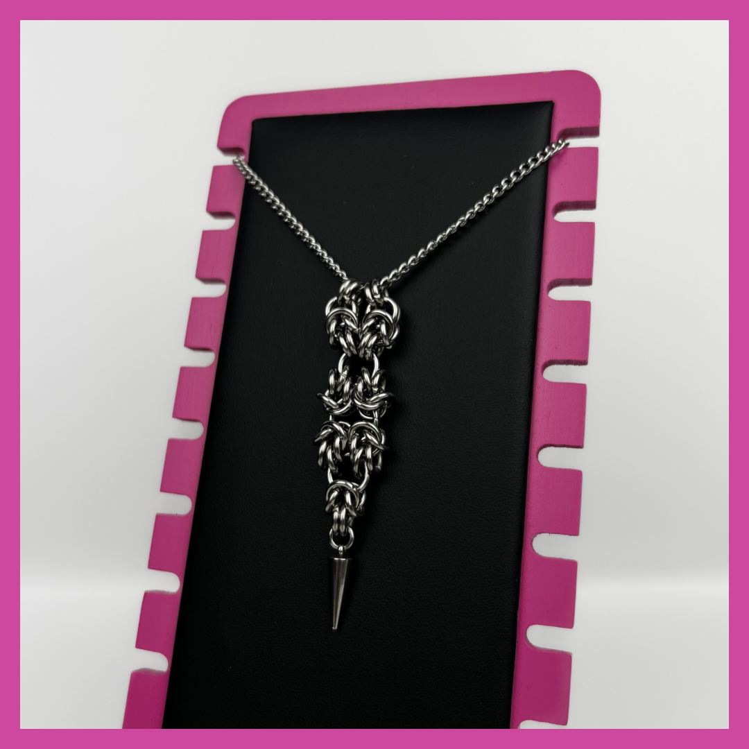 SKEAN | STEEL PENDANT NECKLACE