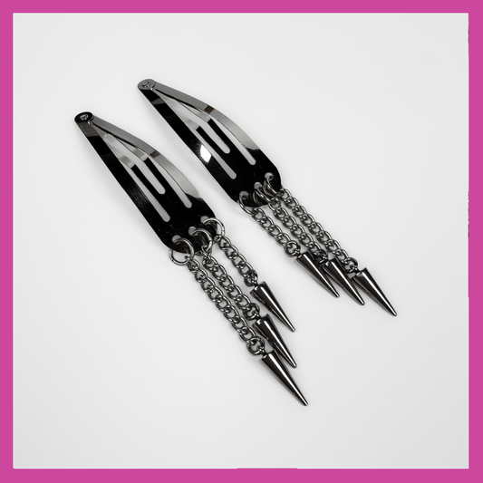 SPEAR | STEEL HAIR CLIPS