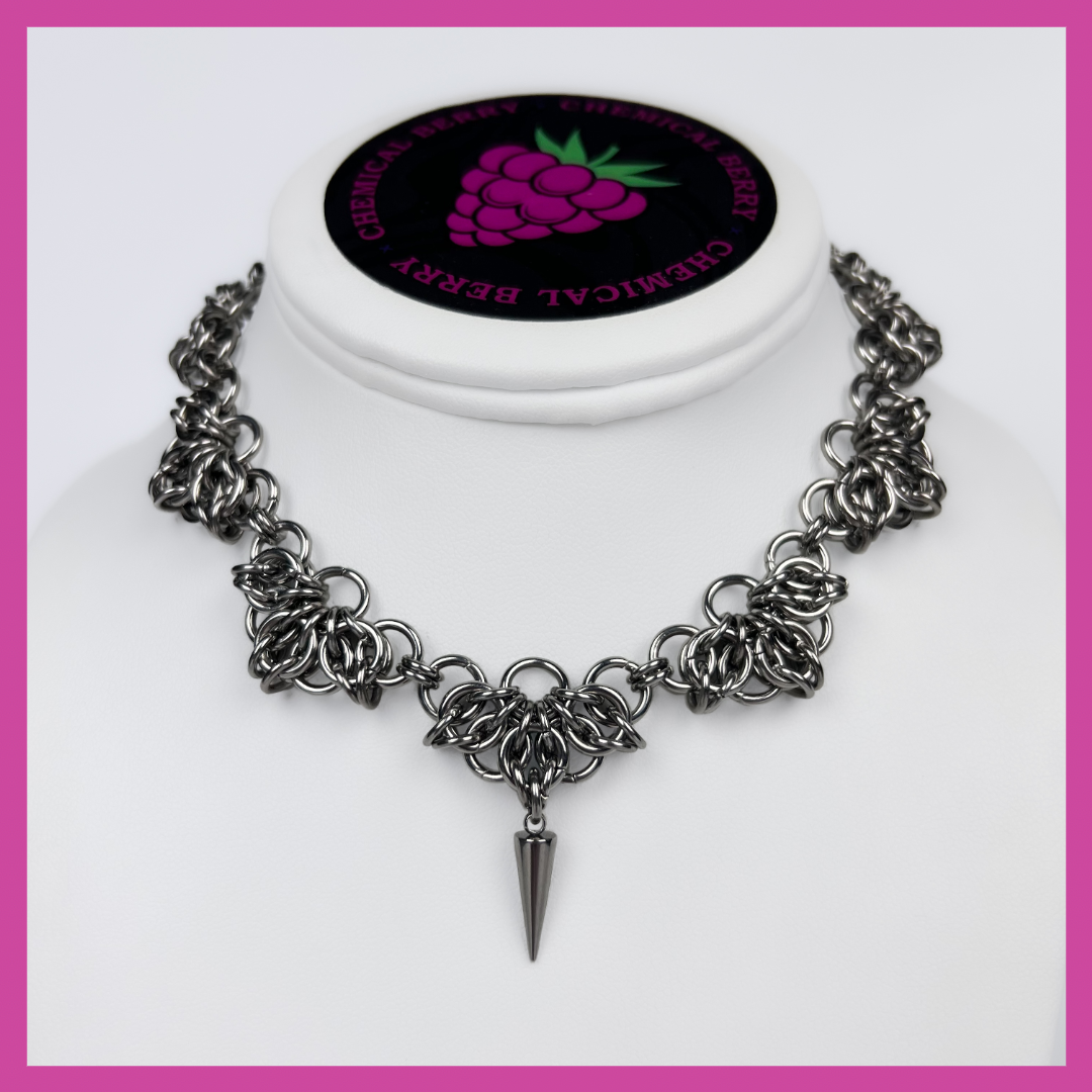 VEGA | STEEL NECKLACE