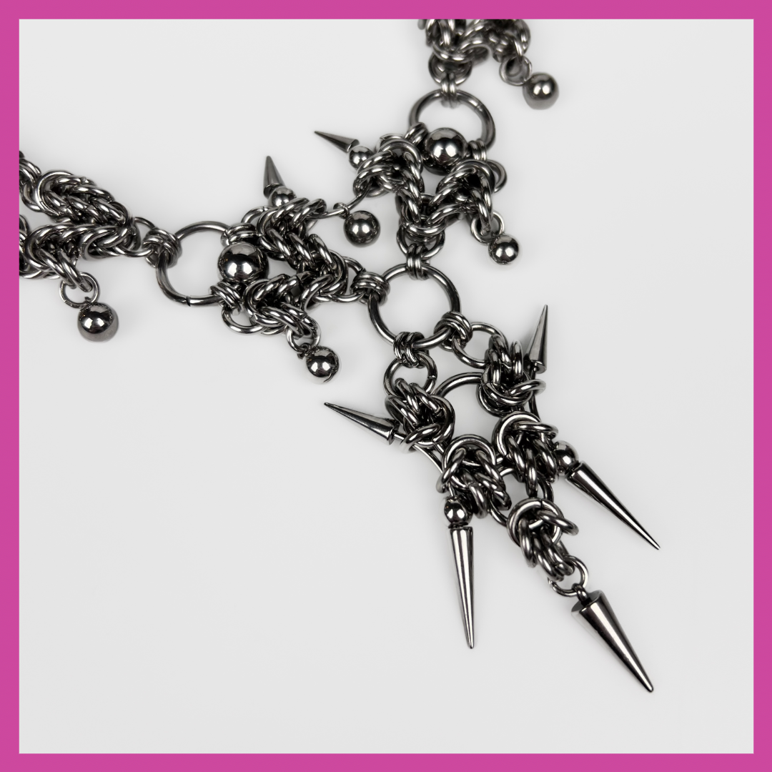 CERBERUS | STEEL NECKLACE