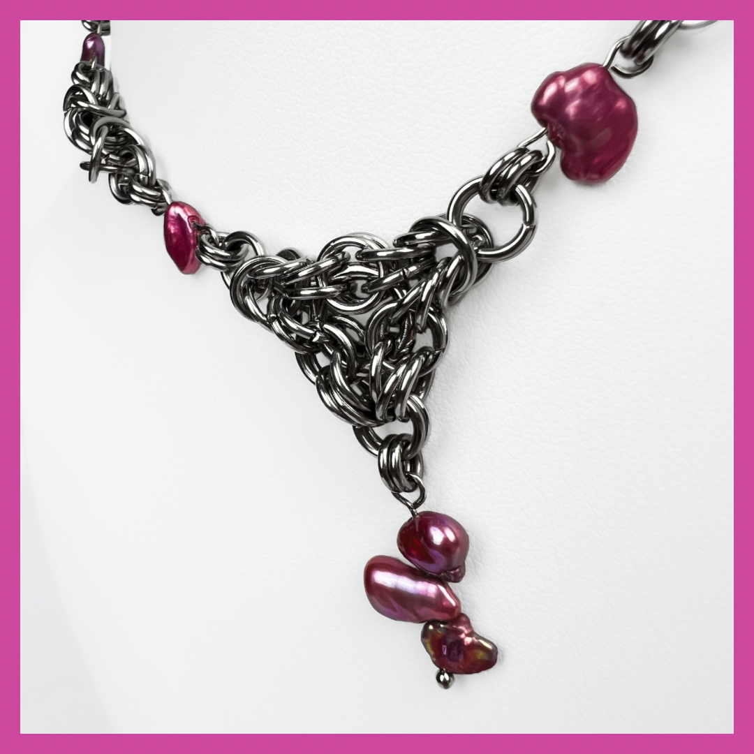 CARDINAL | STEEL NECKLACE