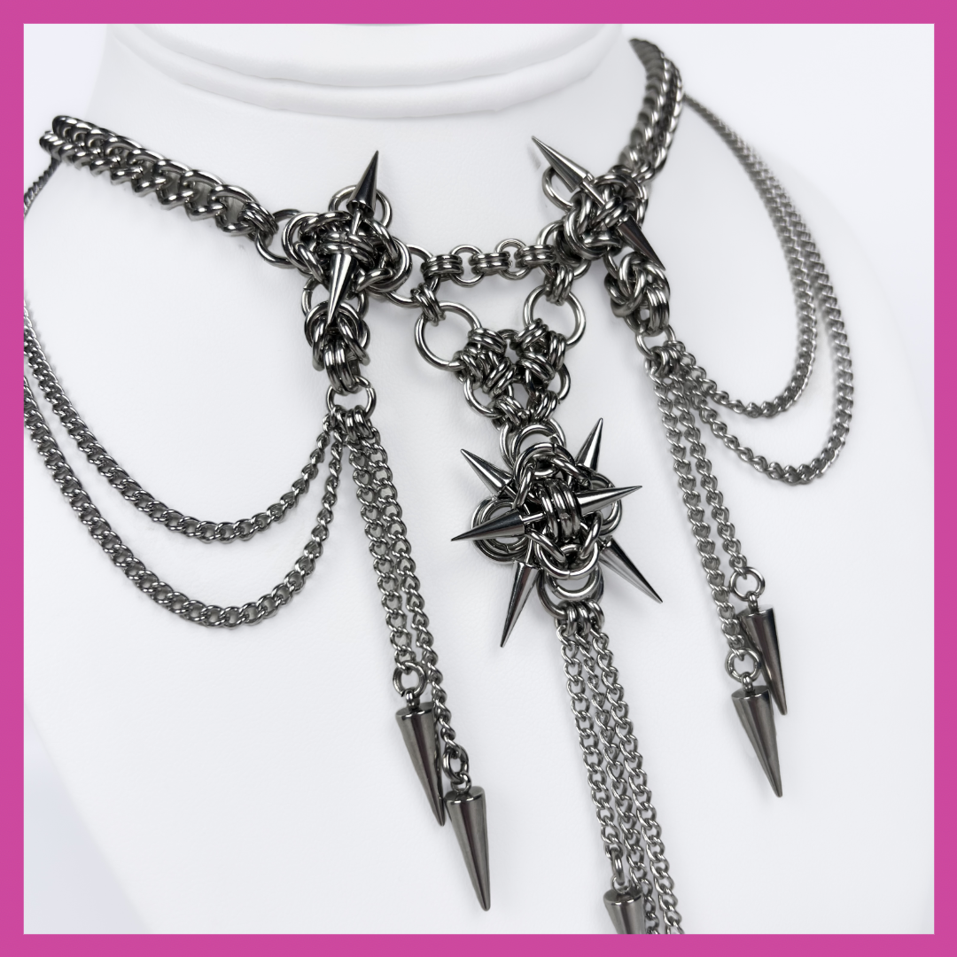 NEBULA | STEEL NECKLACE