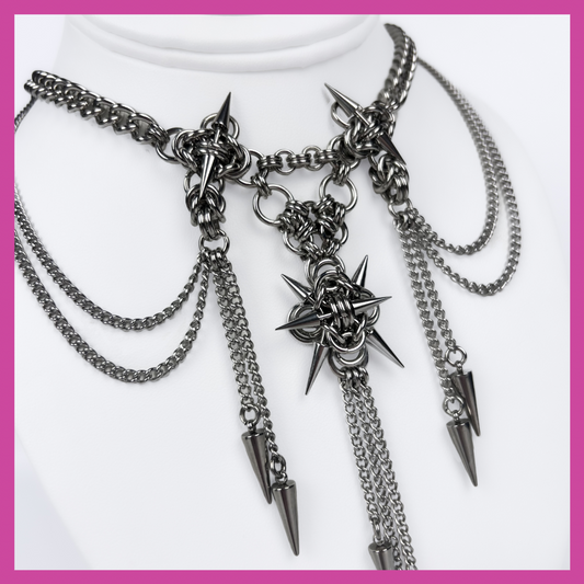 NEBULA | STEEL NECKLACE