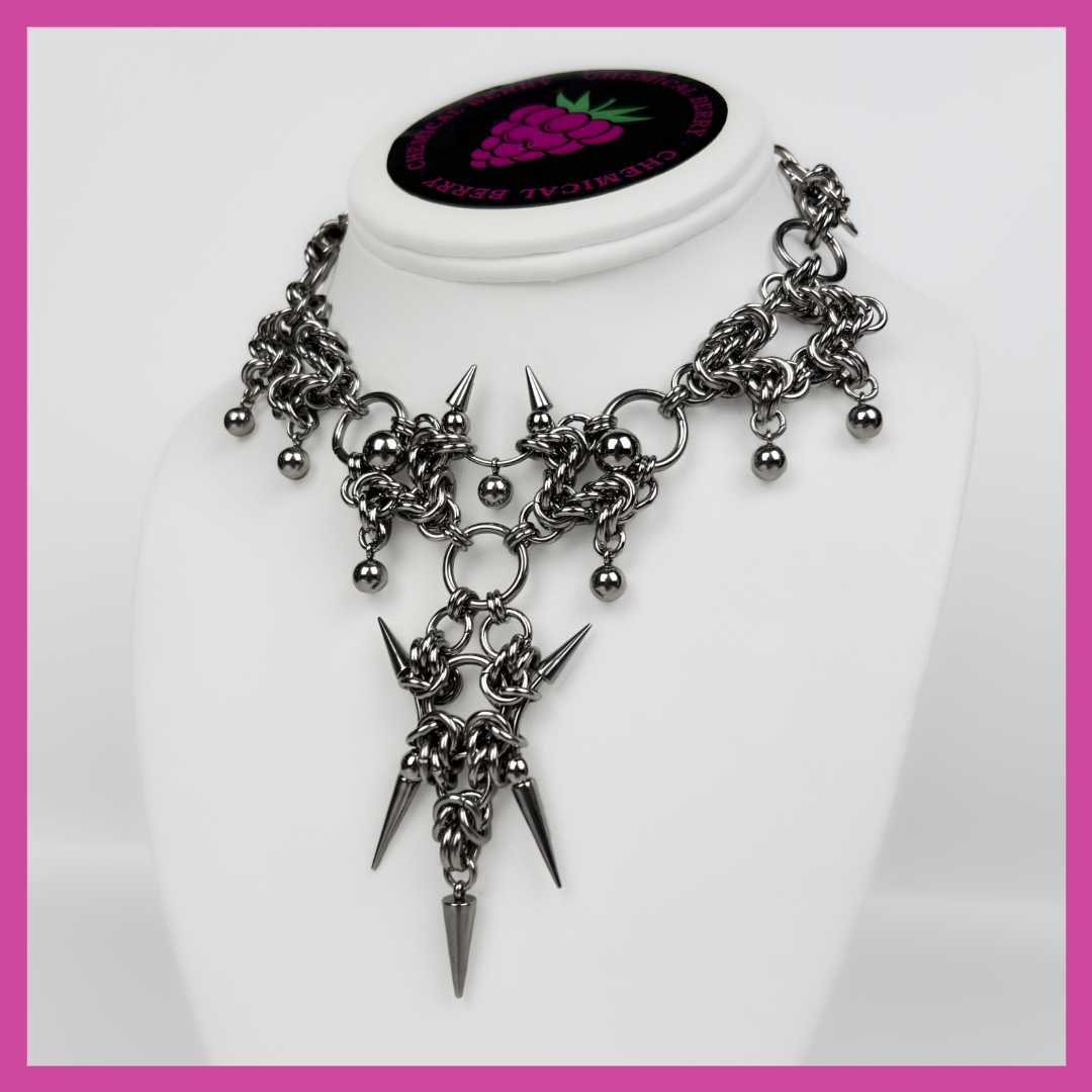 CERBERUS | STEEL NECKLACE