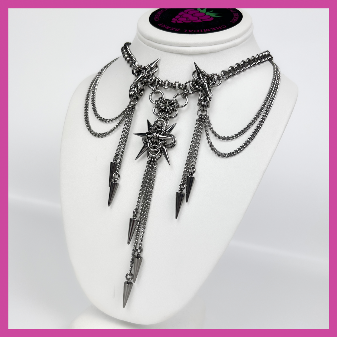 NEBULA | STEEL NECKLACE