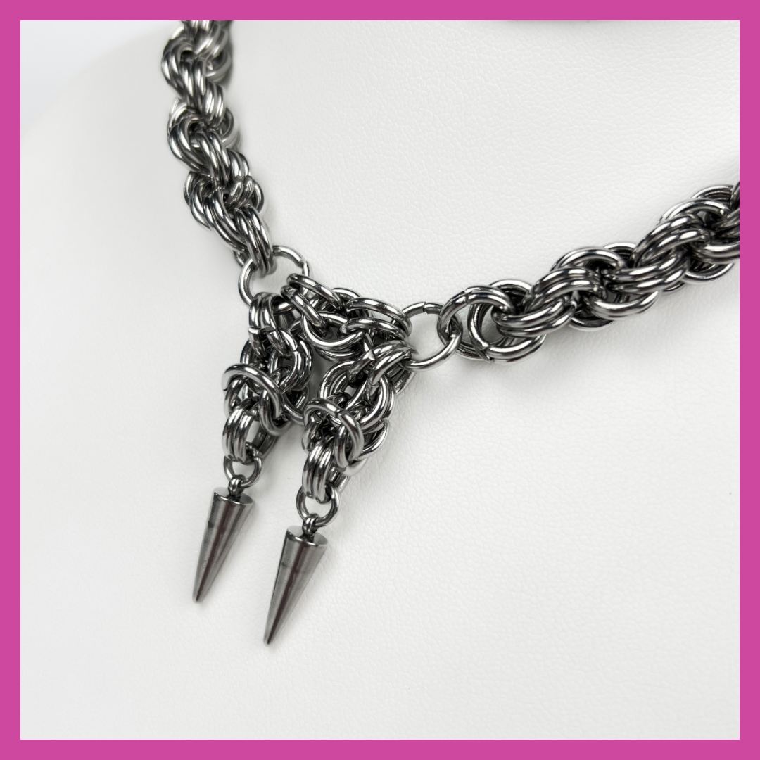 LAYLA | STEEL NECKLACE