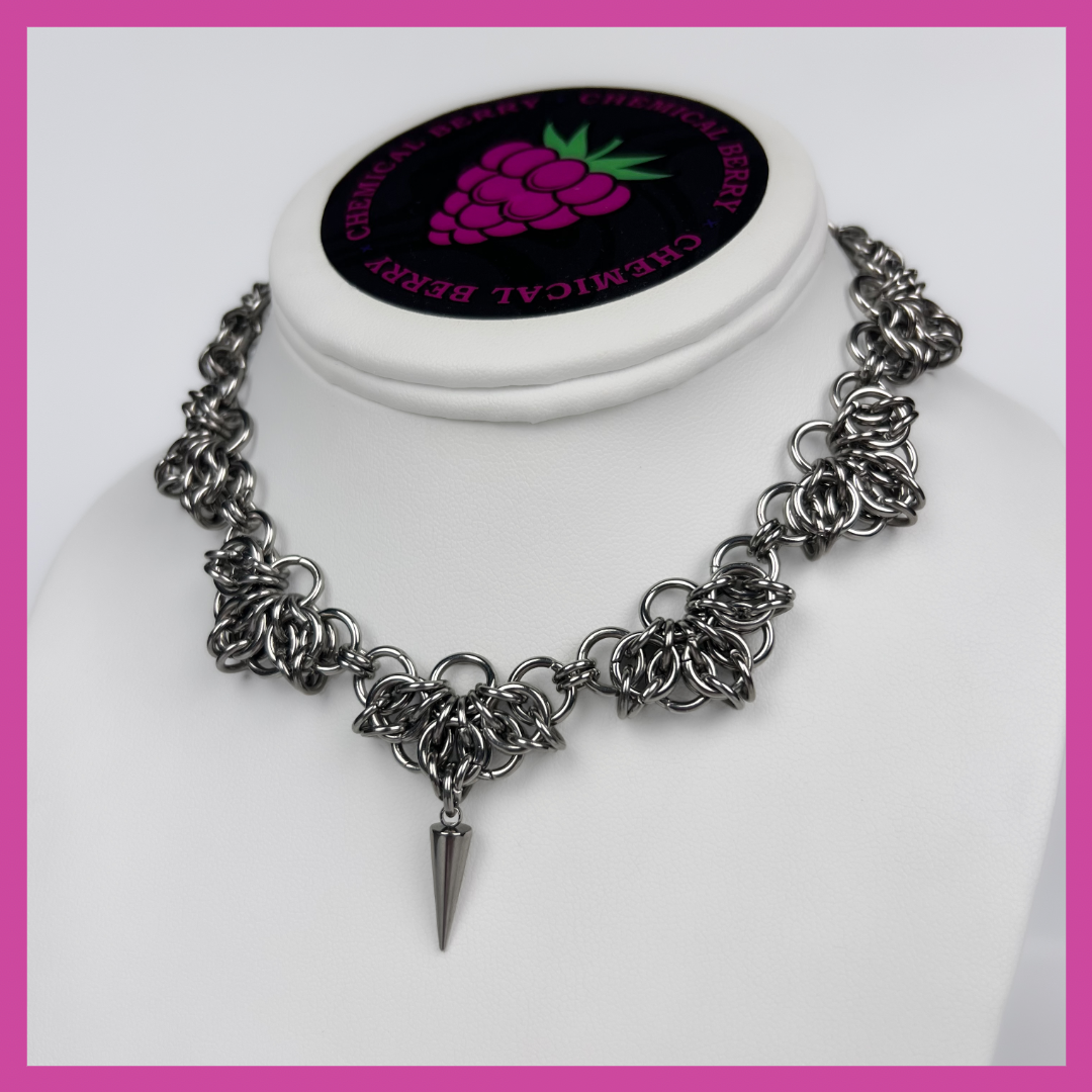 VEGA | STEEL NECKLACE