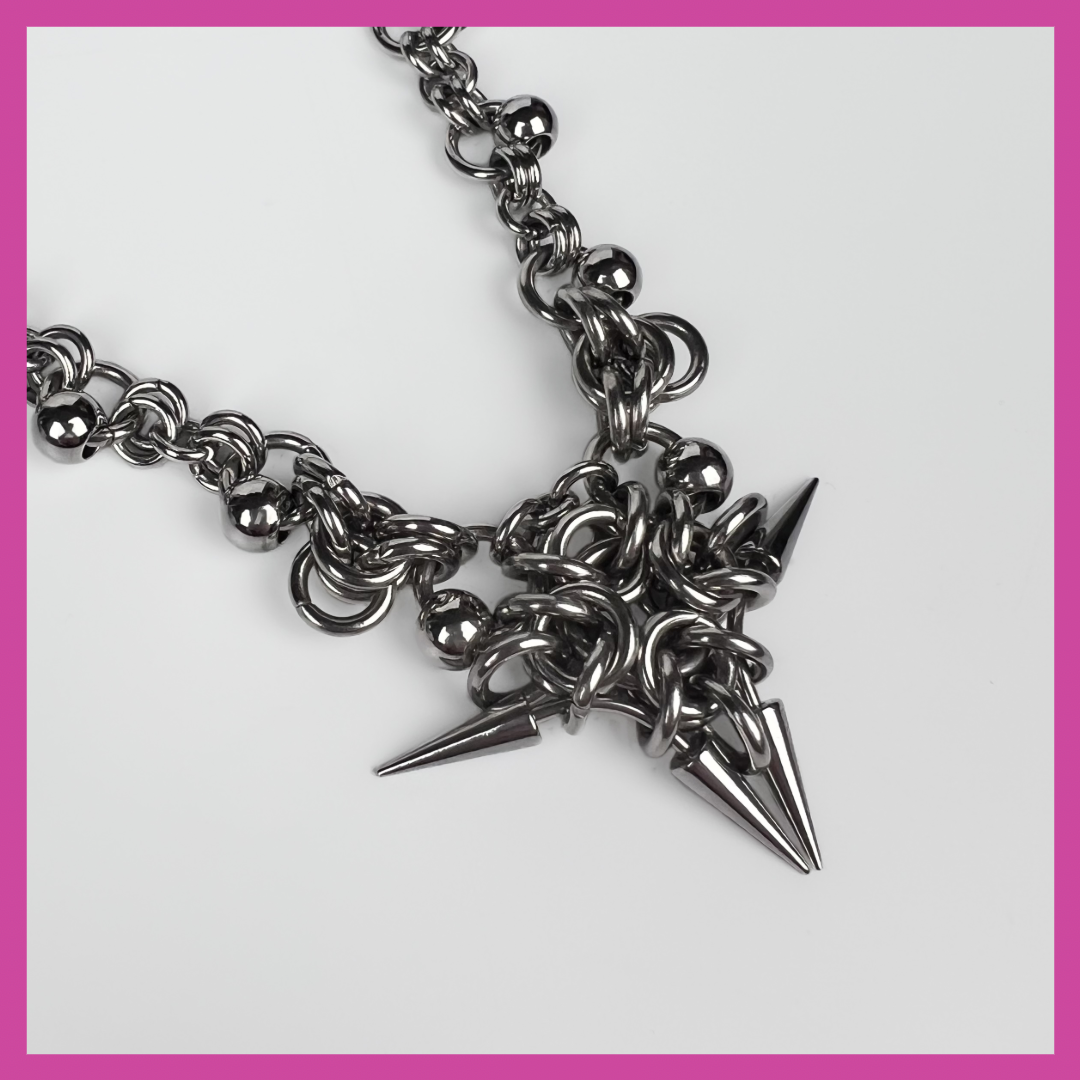 SIRIUS | STEEL NECKLACE