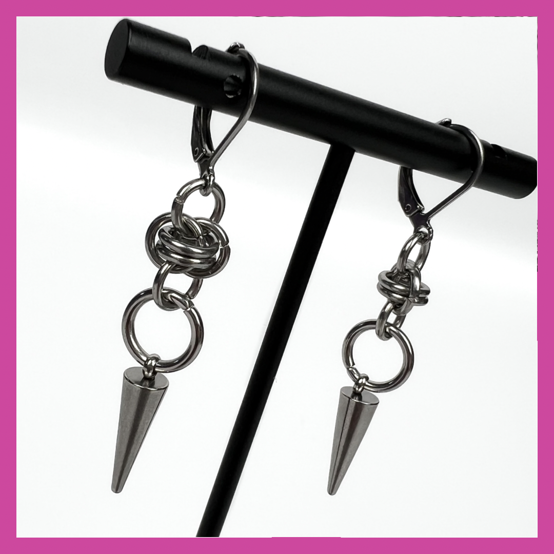 APEX STEEL EARRINGS