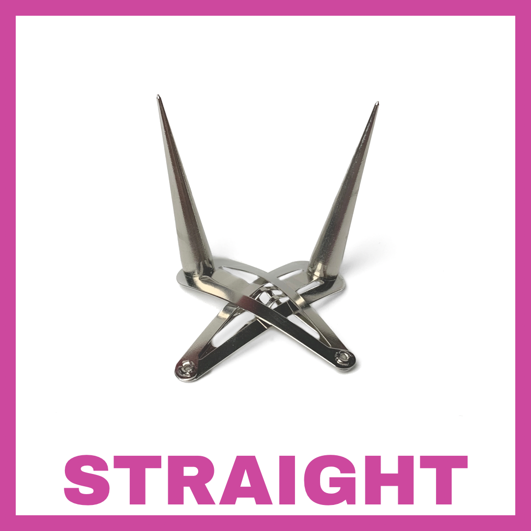 STRAIGHT HORNS | HAIR CLIPS