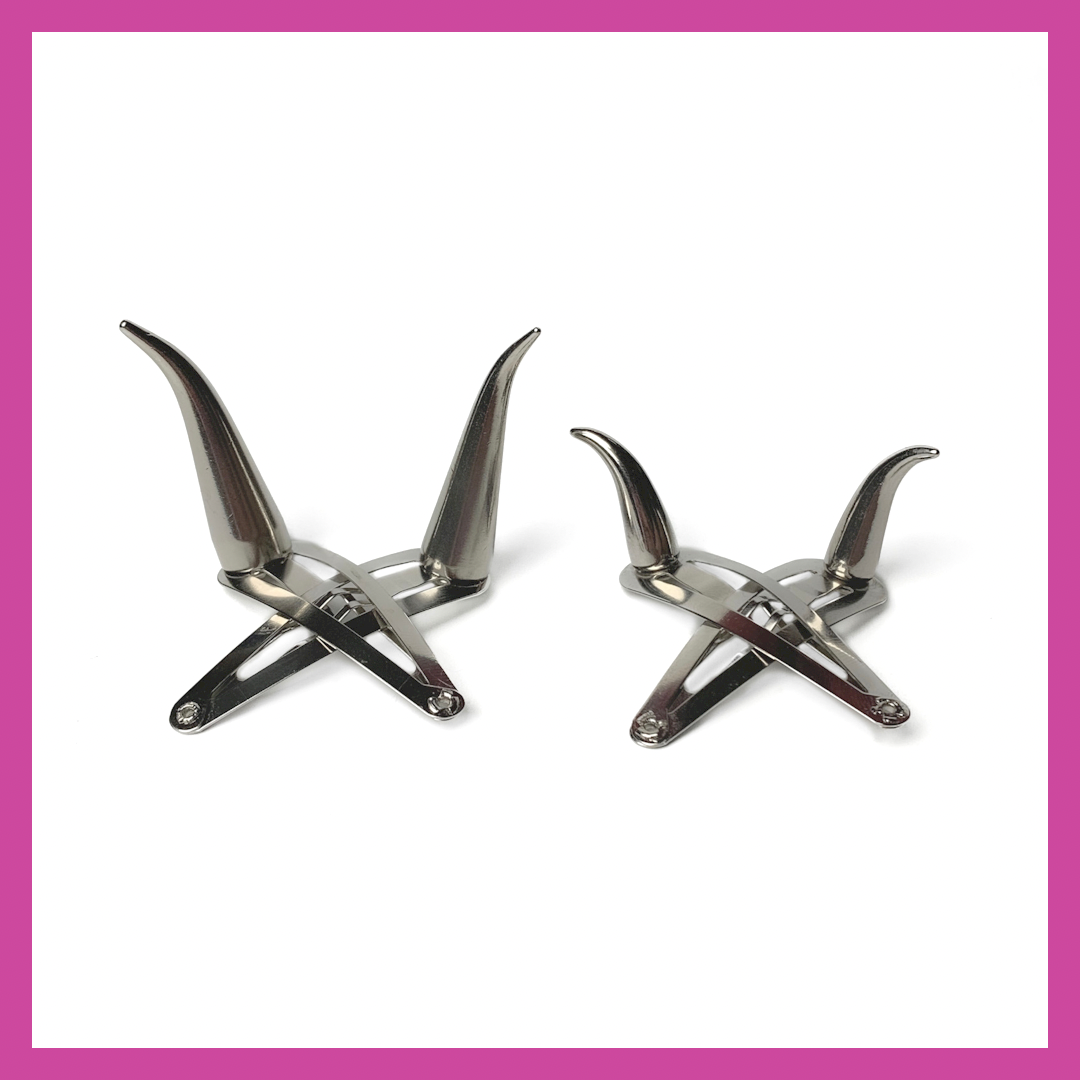 CLAW HORNS | HAIR CLIPS