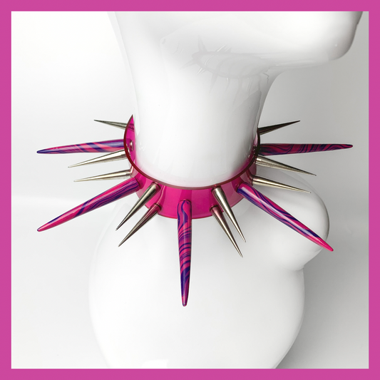 TWISTED PINK CHOKER