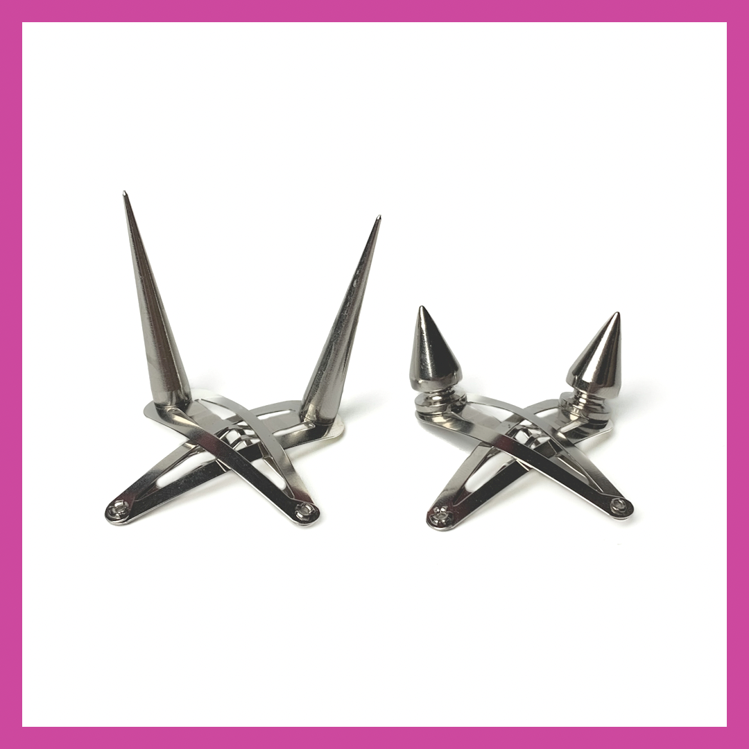 STRAIGHT HORNS | HAIR CLIPS